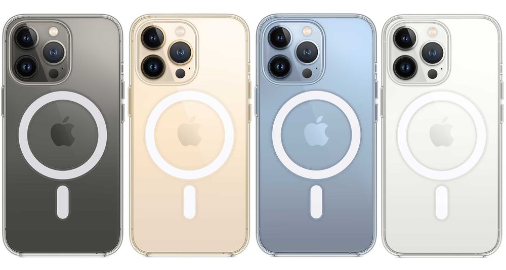 чехол MM2Y3ZE/A Clear Case MagSafe Apple Iphone 13 Pro Max оригинал