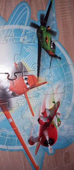 Puzzle Samoloty  kartonowe 20 elementów