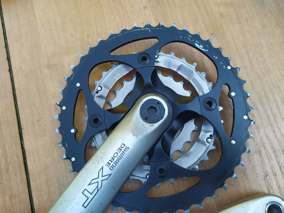 Shimano Deore XT korby  FC-M751 Hollowtech Dł.175mm 22/32/44t +BB-ES50