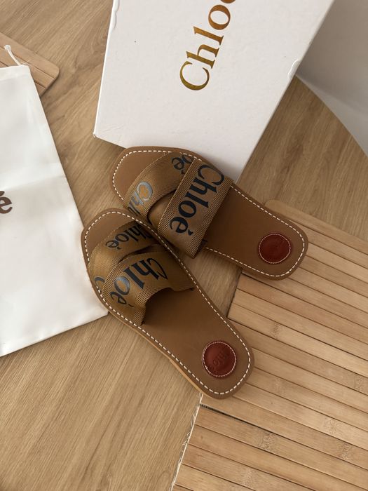 Klapki Chloé Sandały Chloe