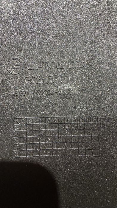 Guarda-Lamas Frontal CFMoto 675SR-R