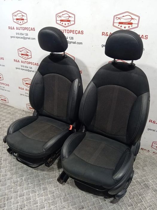 Conjunto de Bancos Mini Countryman R60 em Pele Tecido Original