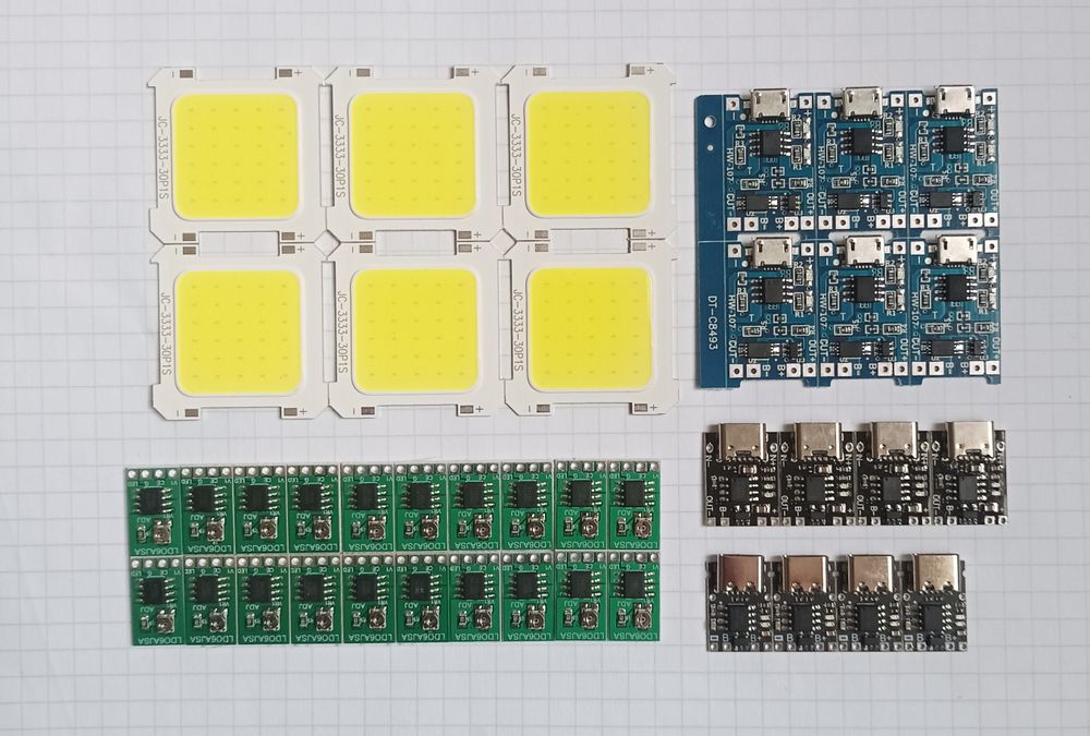 Світлодіоди COB  3V 5W (1 шт-10грн)