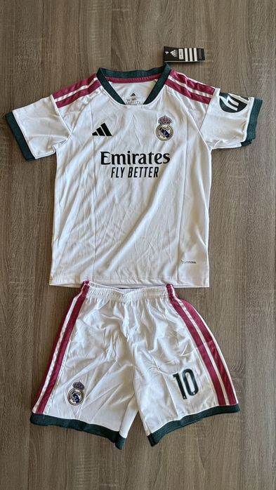 Equipamento de Criança - Real Madrid (Mbappe 10)