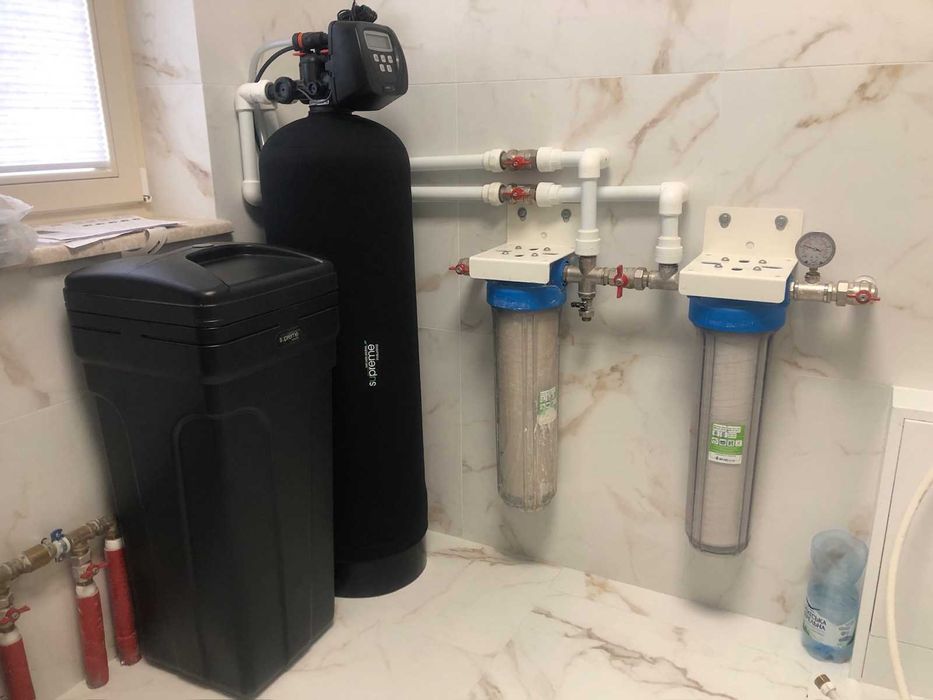 Фільтри для води у Львові МОНТАЖ| Пом’якшення та знезалізнення ПРЕМІУМ