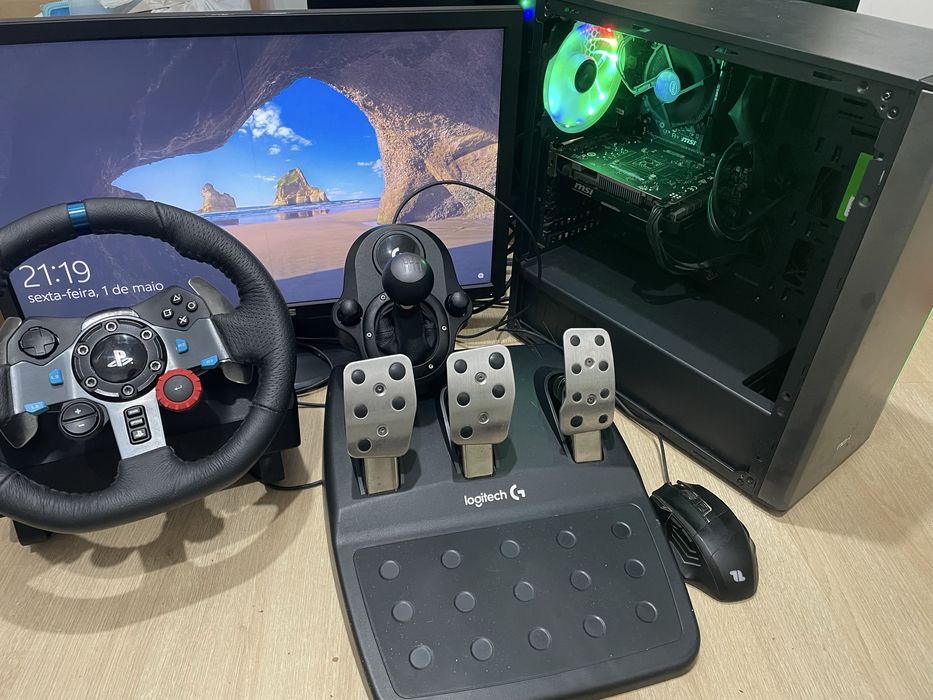 Pc mais g29 com manete