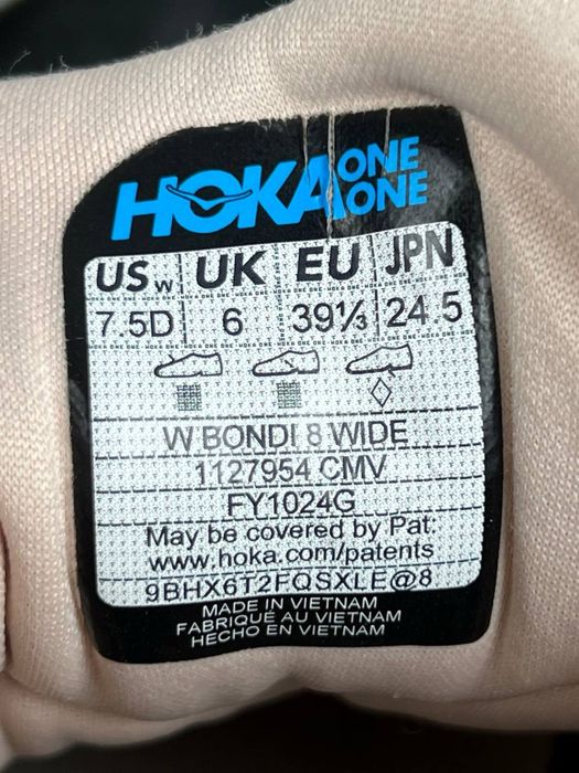 Кроссовки Hoka Bondi 8 Оригинал р(39)