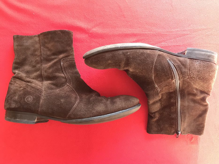 Сапоги нубук Bronx