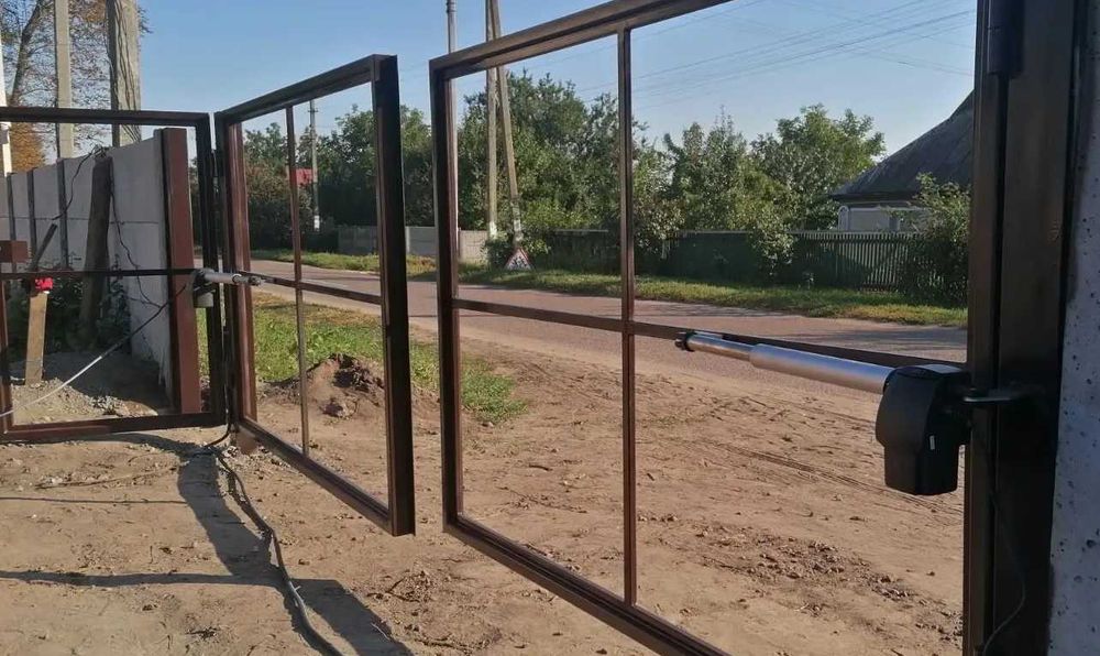 Каркас розпашних воріт, Розпашні ворота, Ворота, Ворота для дому, Дачі