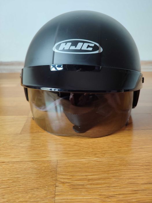 Capacete de mota aberto, HJC tamanho  L ,como novo