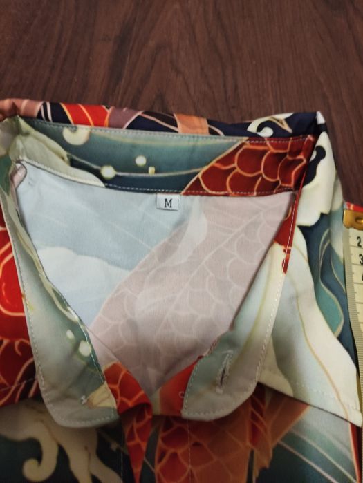 Сорочка гавайська японський мотив укійо-е короп  р.М