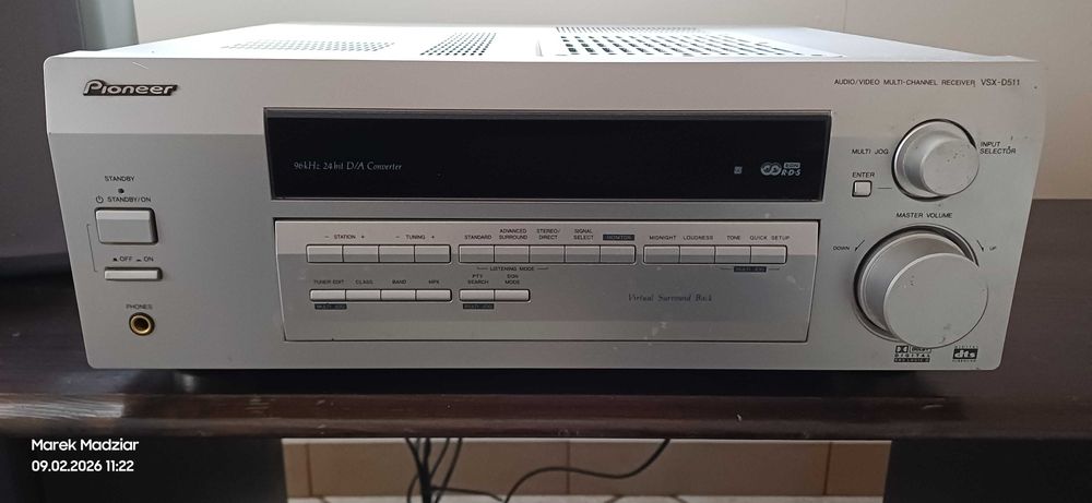 Ampituner PIONEER audio/video multi-channel-receiver model VSX-D511-S