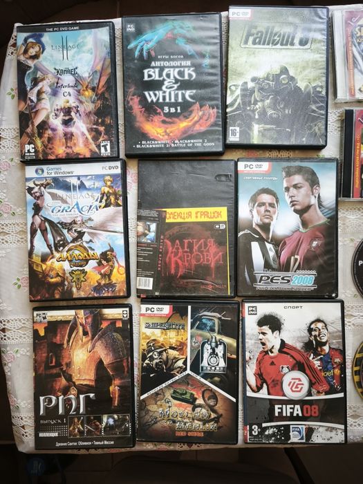 Продам компьютерные игры DVD.