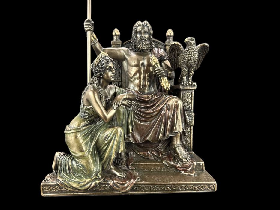 rzeźba  ZEUS I HERA na tronie Olimpu - VERONESE (WU76068A4)