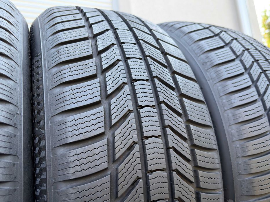 4szt zimowe 215/55R17 Continental 8mm 2024r świetny stan! Z1319 gwarancja