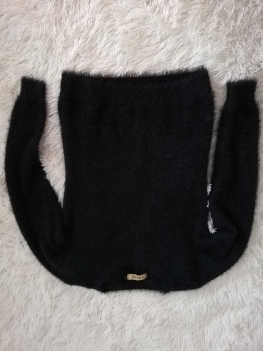 sweter OCHNIK xs s 34 36 czarny sweterek OCHNIK xs