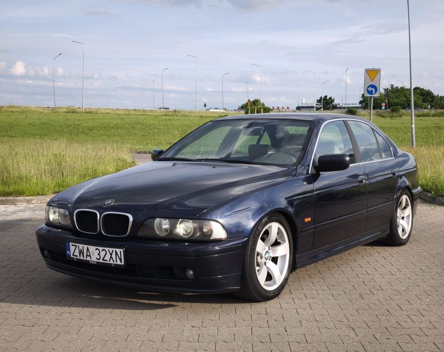 BMW 530iA e39 2001 3.0 LPG Orientblau szyberdach
