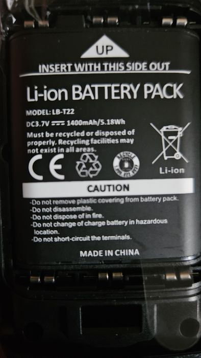 Walkie Talkie Krótkofalówka Baofeng F22 (zestaw 2szt.)