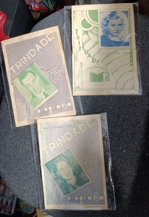 Antigos programas do Cinema Trindade, anos 30