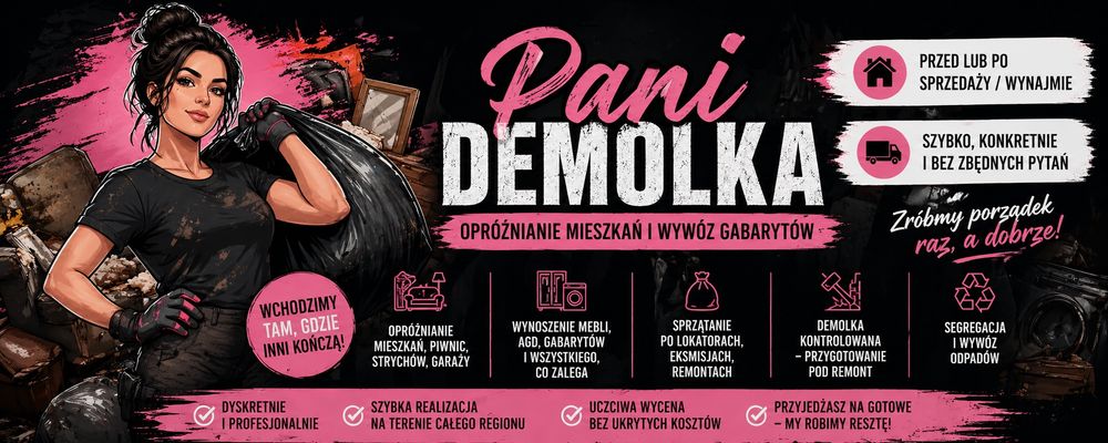 Opróżnianie/Sprzątanie mieszkań/domów