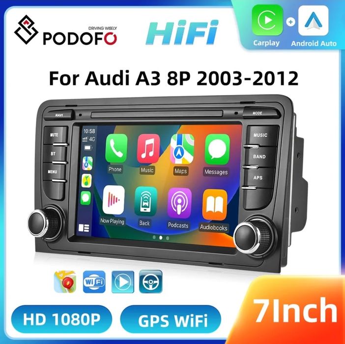Auto radio A3 A4 2003/2012