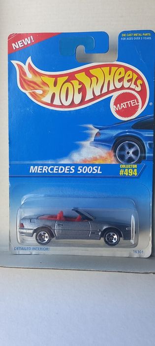 Mercedes 500 sl hot wheels