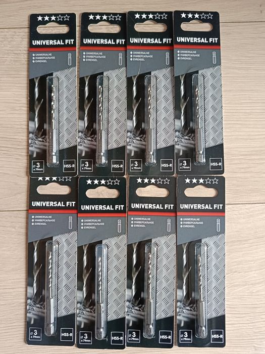 Wiertło do metalu ø3