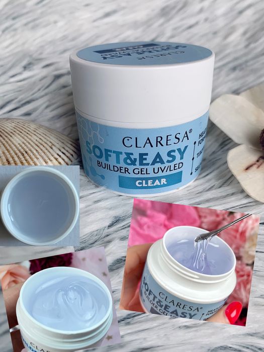 Builder Gel Soft&Easy/Żel Budujący, Clear 12g