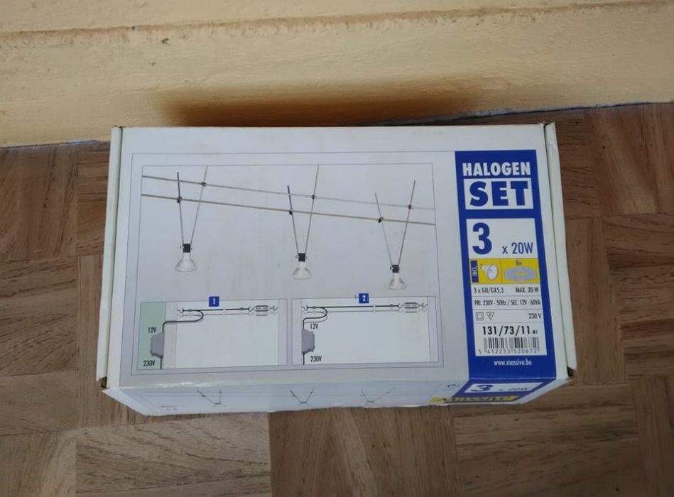 Candeeiro de luzes halogéneo