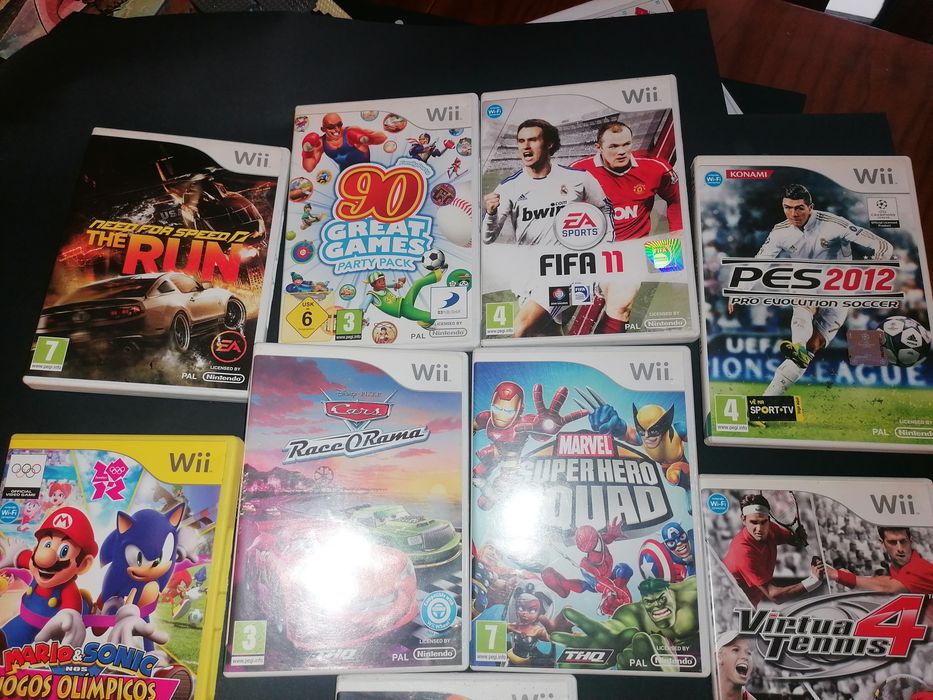 Jogos consola WII