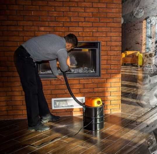 PRAKTYCZNY Odkurzacz do Kominka Popiołu MOCNY 1800W Nowy!