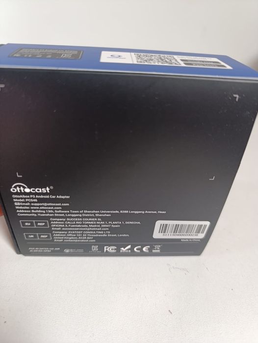 Ottocast OttoAibox P3 – bezprzewodowy CarPlay / Android Auto | Android 12