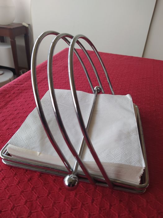 Suporte para guardanapos em INOX