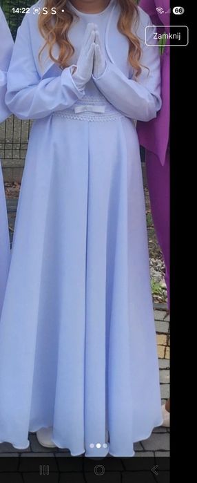 Sukienka Alba z bolerkiem