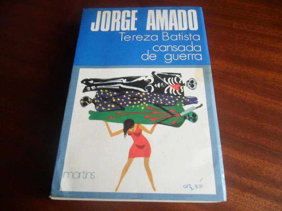 "Tereza Batista Cansada de Guerra" de Jorge Amado - 1ª Edição de 1972