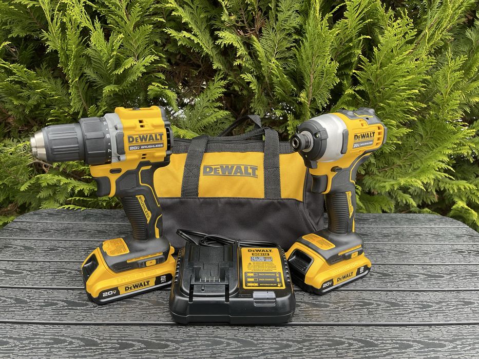Dewalt DCK225D2 20V акумулятрний безщітковий набір шуруповертів, імпак