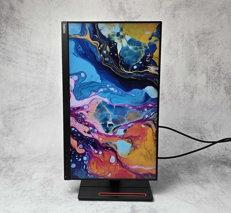 Монітор безрамковий 23.8" Lenovo ThinkVision P24h-2L 2560*1440 16:9 WLED IPS 8 bit sRGB 99% вбудовані стереодинаміки 2х1W + Гарантія 12 місяців