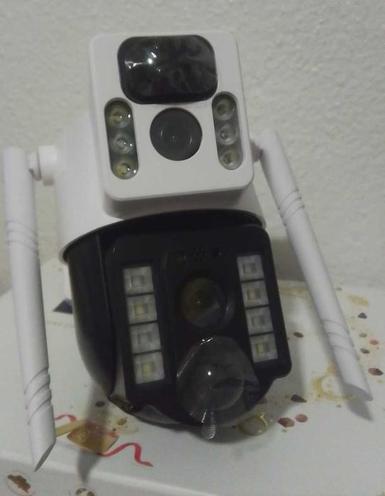 Câmara Vigilância Solar 4G V380 – Nova!!