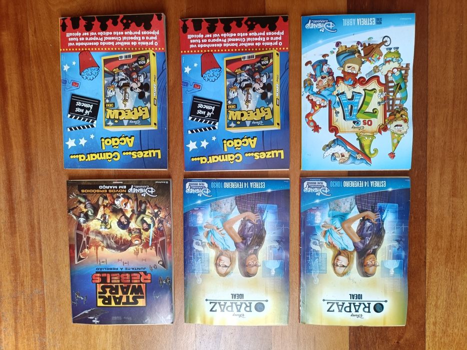 Lote 6 Revistas Disney Comix