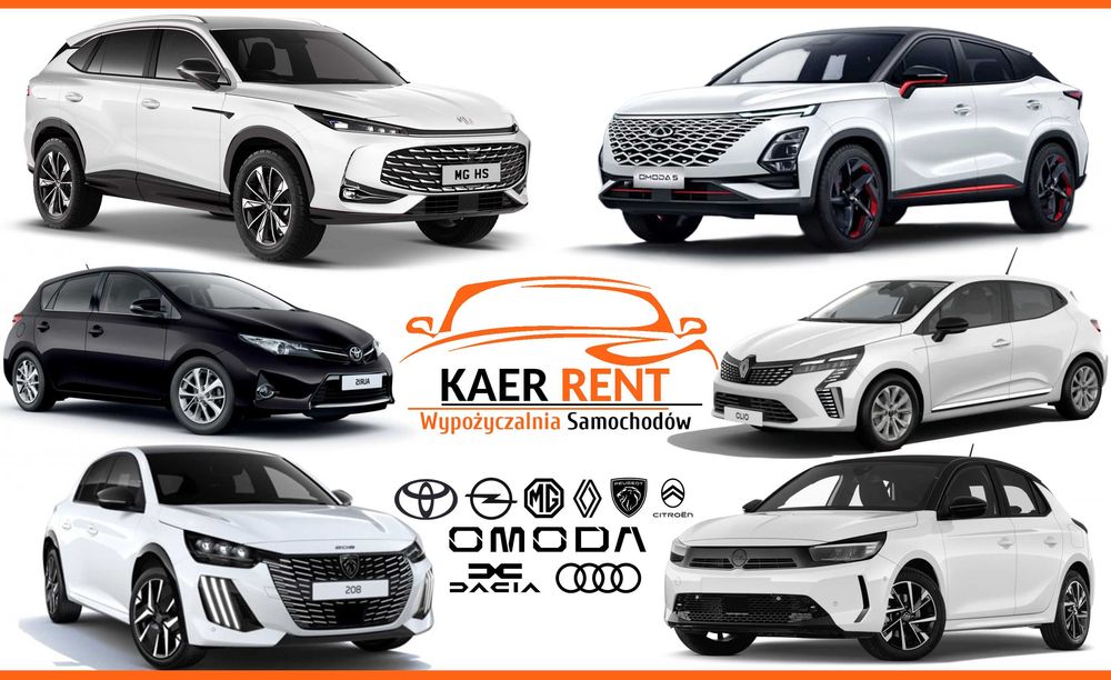 KAER RENT wypożyczalnia samochodów/wynajem samochodu/wynajem aut 24/7