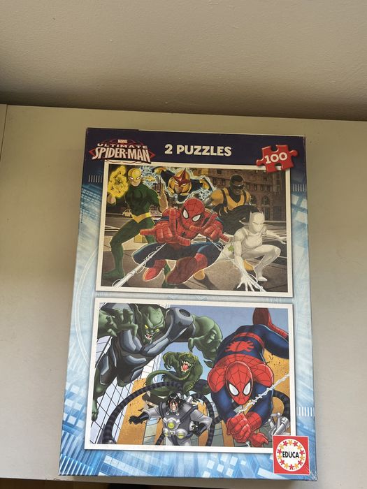 puzzle da marvel 2 em 1