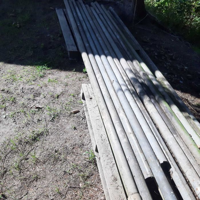 Rura ocynk fi 60mm na słupki ogrodzeniowe