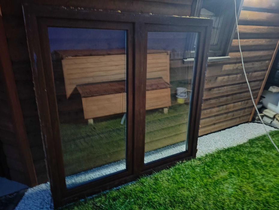 Okno używane dwuskrzydłowe