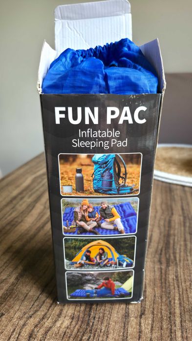 Fun2Wild Campingowa karimata do spania niebieska