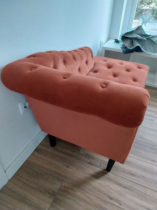 Sofá Chaise Terracota