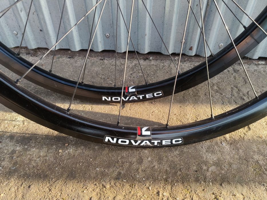 Koła rowerowe Novatec MTB 29" sztywne osie, pod tarcze