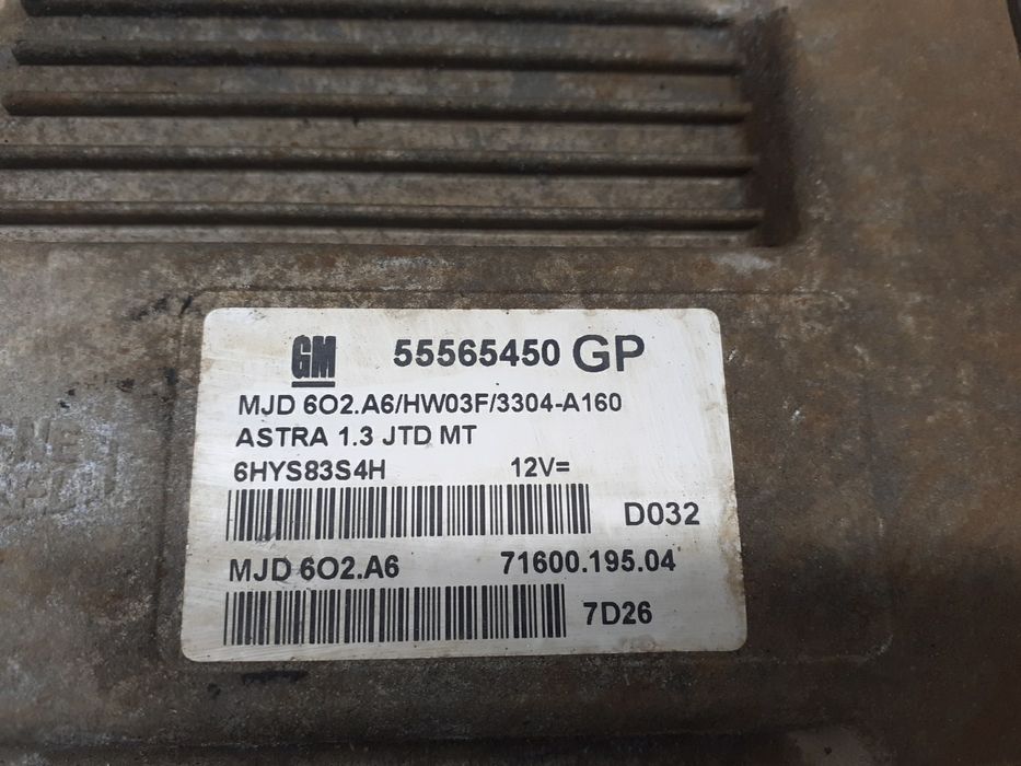 Centralina de Motor - OPEL ASTRA H Combi (A04) | 04 - 14