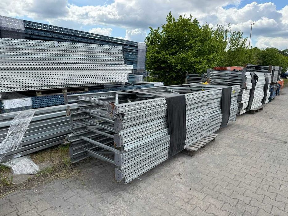 Regały magazynowe paletowe - używane z demontażu, duże ilości