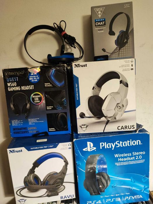 Słuchawki do ps4 zestaw