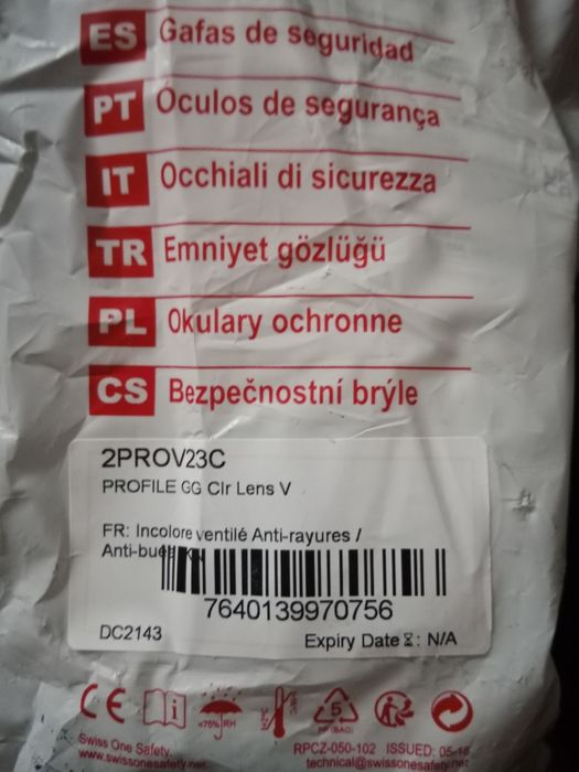 Okulary ochronne